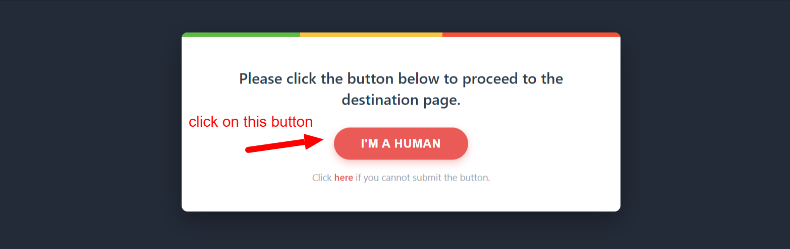 Click I'm a Human